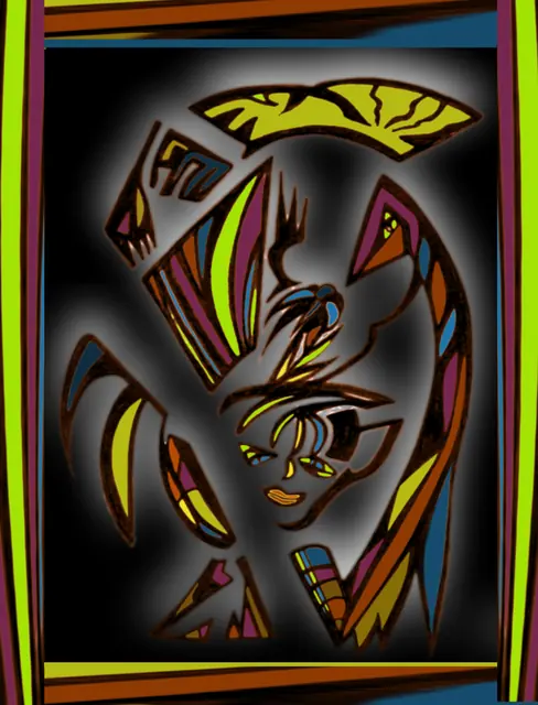 Artwork by June LaVonne, no. 30255