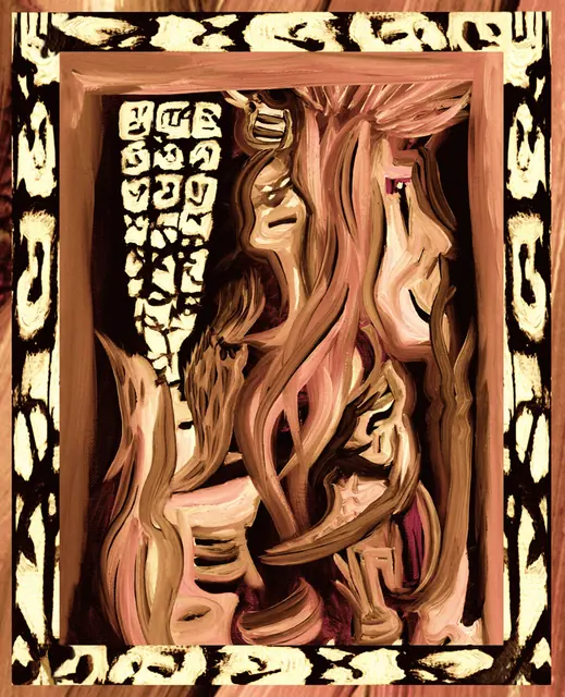 Artwork by June LaVonne, no. 30483
